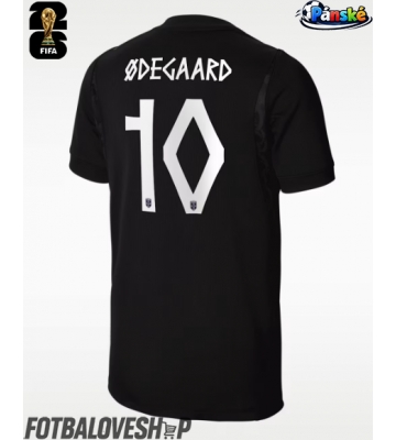 Norsko Martin Odegaard #10 Venkovní Dres MS 2026 Krátký Rukáv